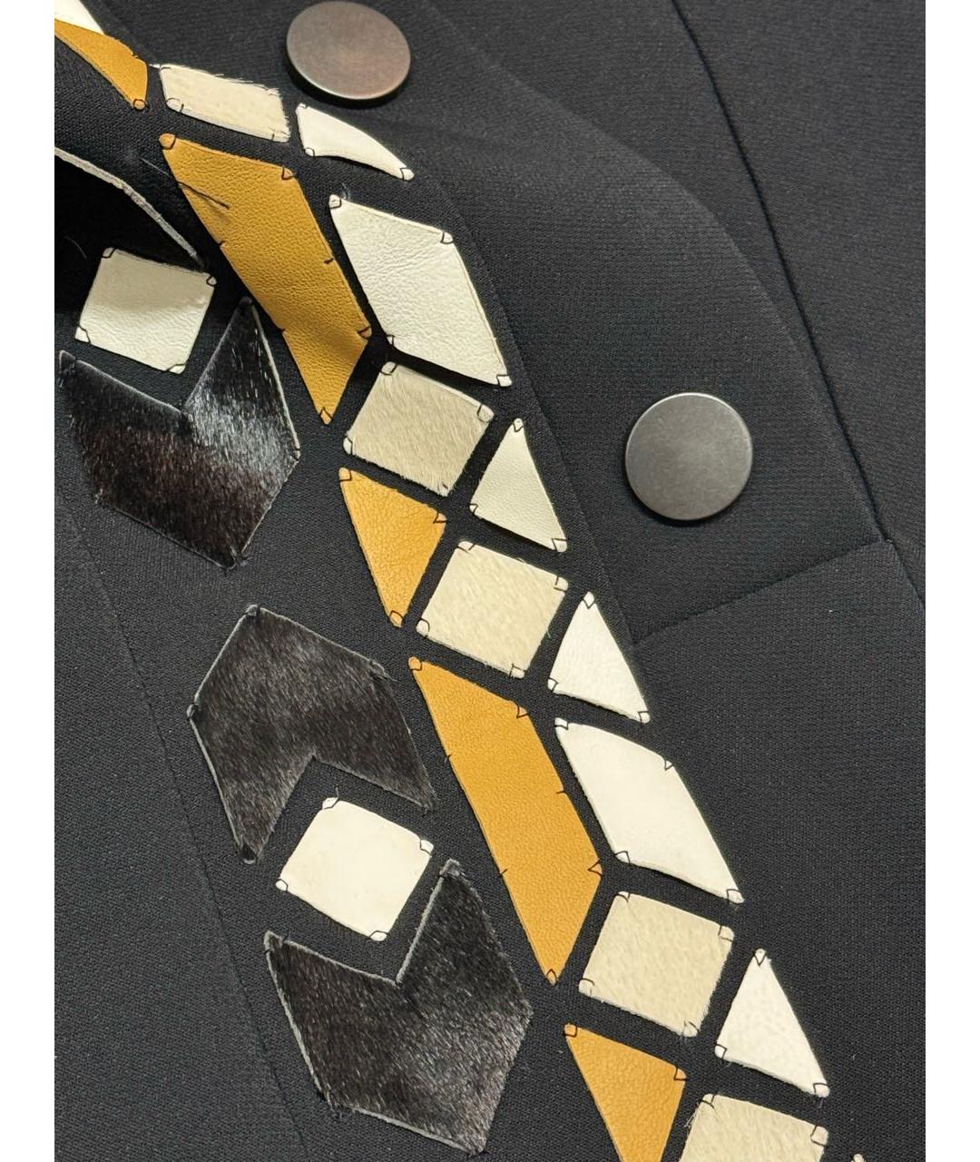 GIVENCHY Черное вискозное коктейльное платье, фото 4