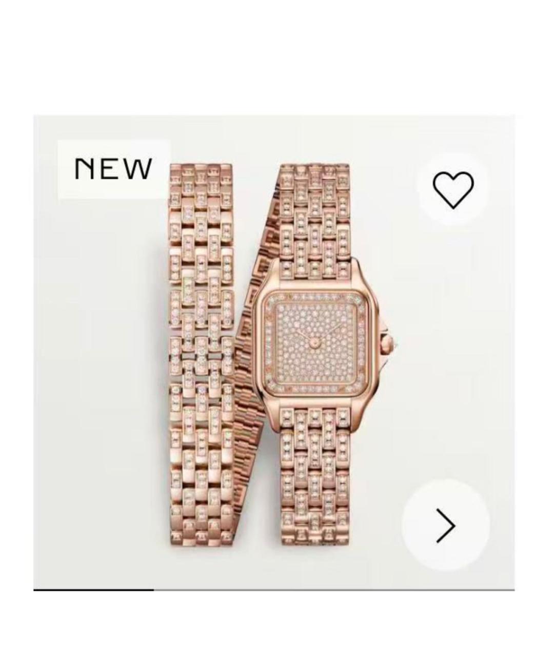 CARTIER Желтые часы из желтого золота, фото 3