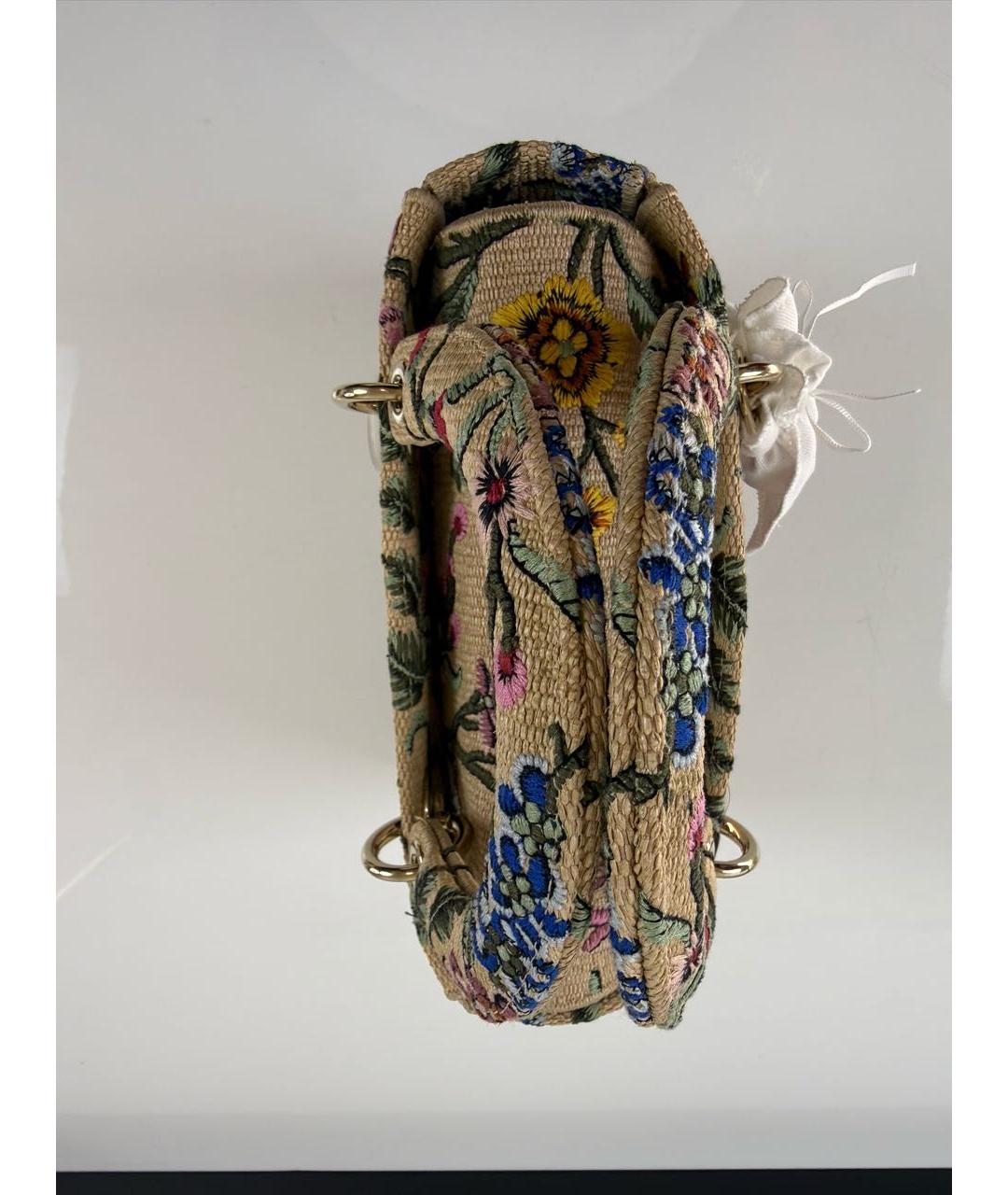 CHRISTIAN DIOR Мульти жаккардовая сумка с короткими ручками, фото 7