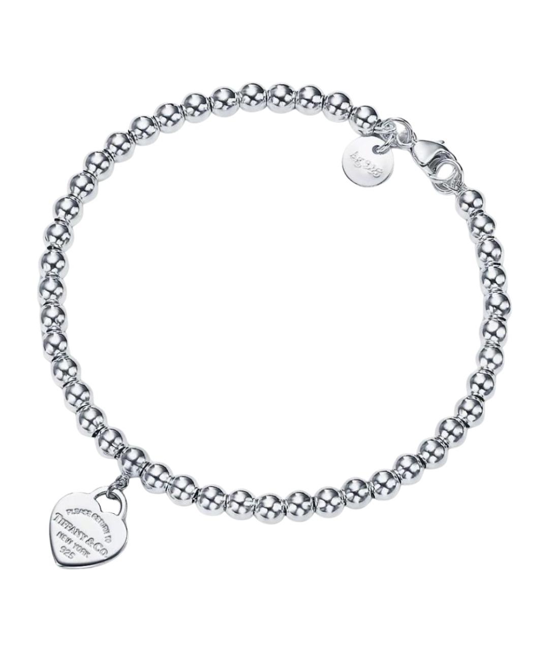 TIFFANY&CO Серебрянный серебряный браслет, фото 1