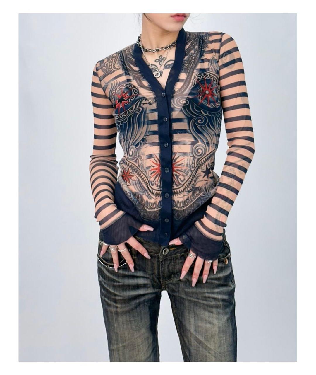 JEAN PAUL GAULTIER Мульти кардиган, фото 2