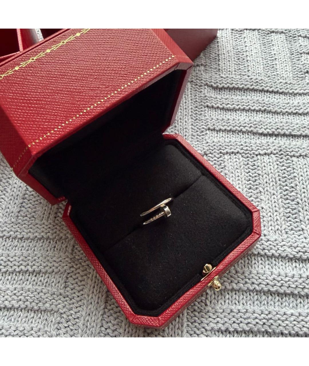 CARTIER Серебряное кольцо из белого золота, фото 6