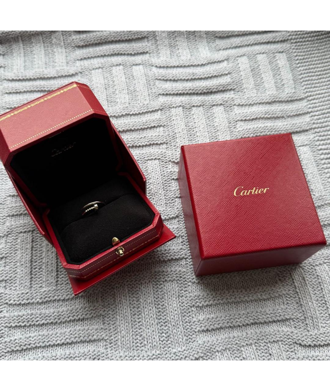 CARTIER Серебряное кольцо из белого золота, фото 2
