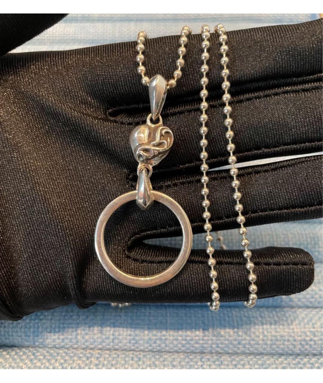 CHROME HEARTS Серебряная цепочка/подвеска, фото 4