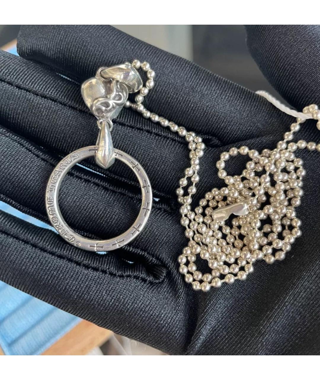CHROME HEARTS Серебряная цепочка/подвеска, фото 2