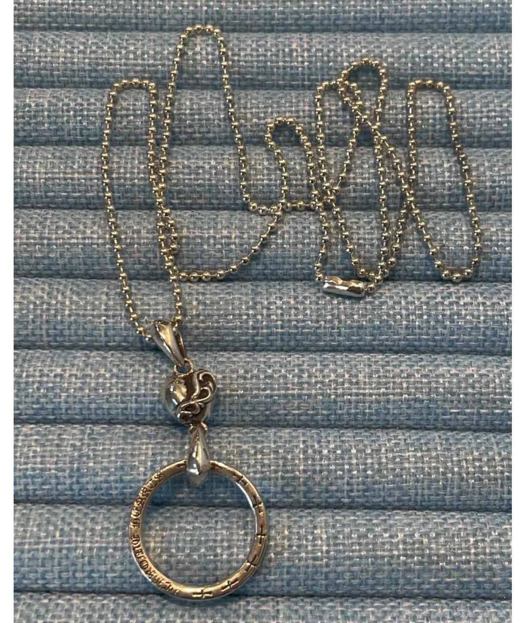 CHROME HEARTS Серебряная цепочка/подвеска, фото 5