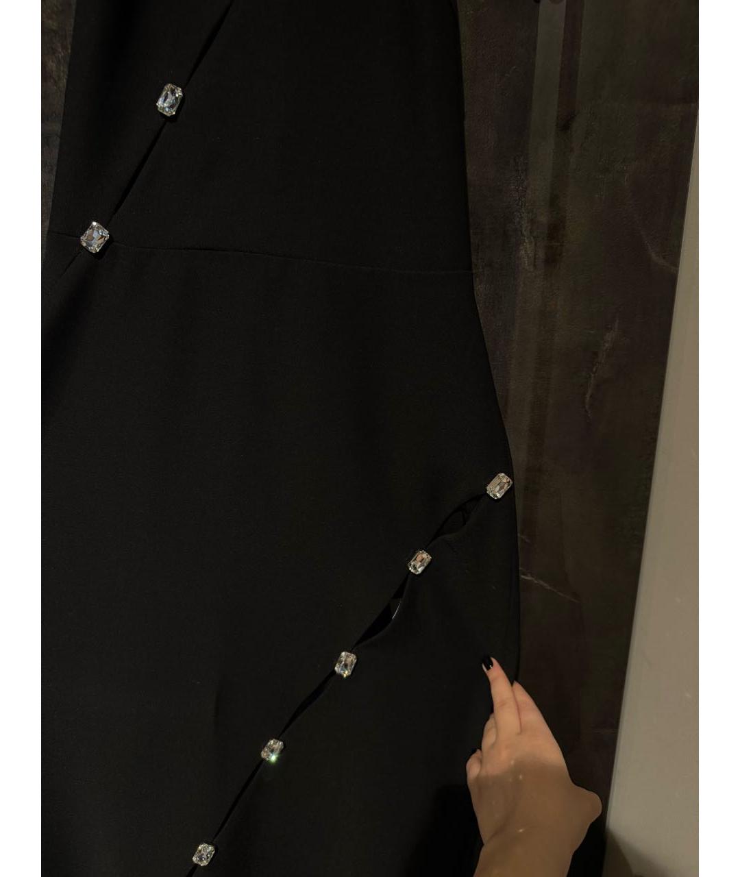 RASARIO Черное креповое вечернее платье, фото 5