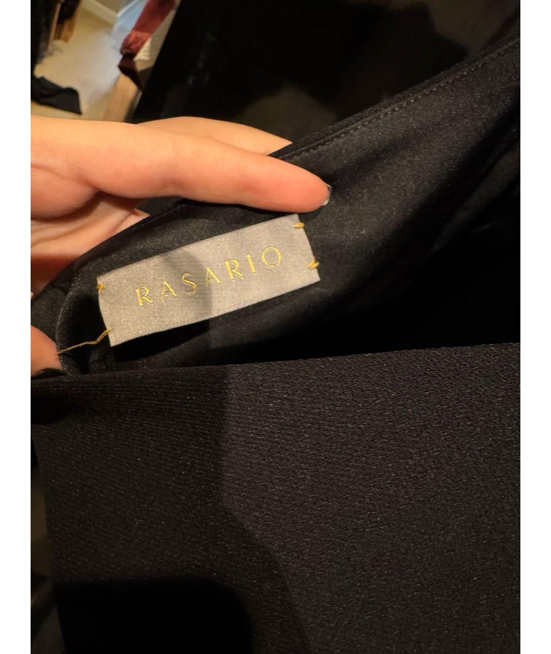 RASARIO Черное креповое вечернее платье, фото 4