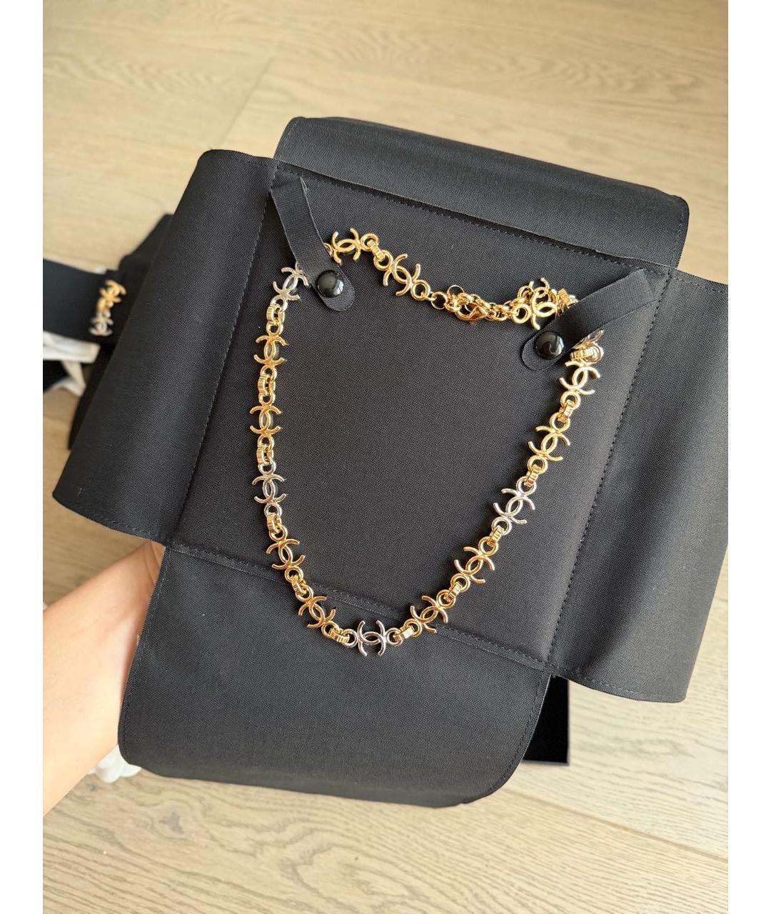 CHANEL Мульти металлическое колье, фото 4