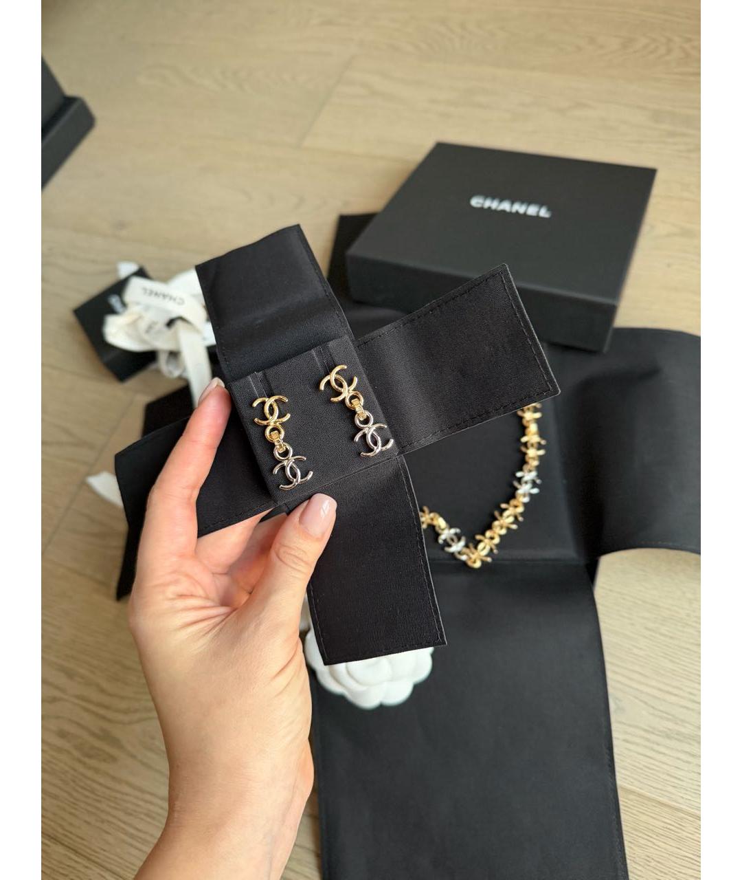CHANEL Мульти металлическое колье, фото 3