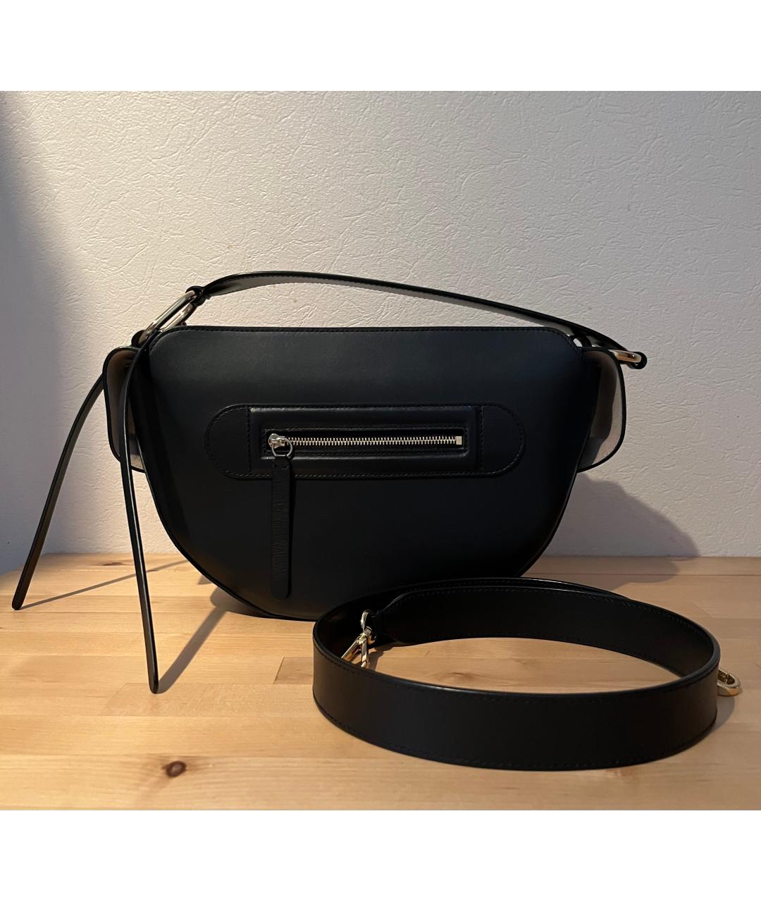 WANDLER Черная кожаная сумка через плечо, фото 7