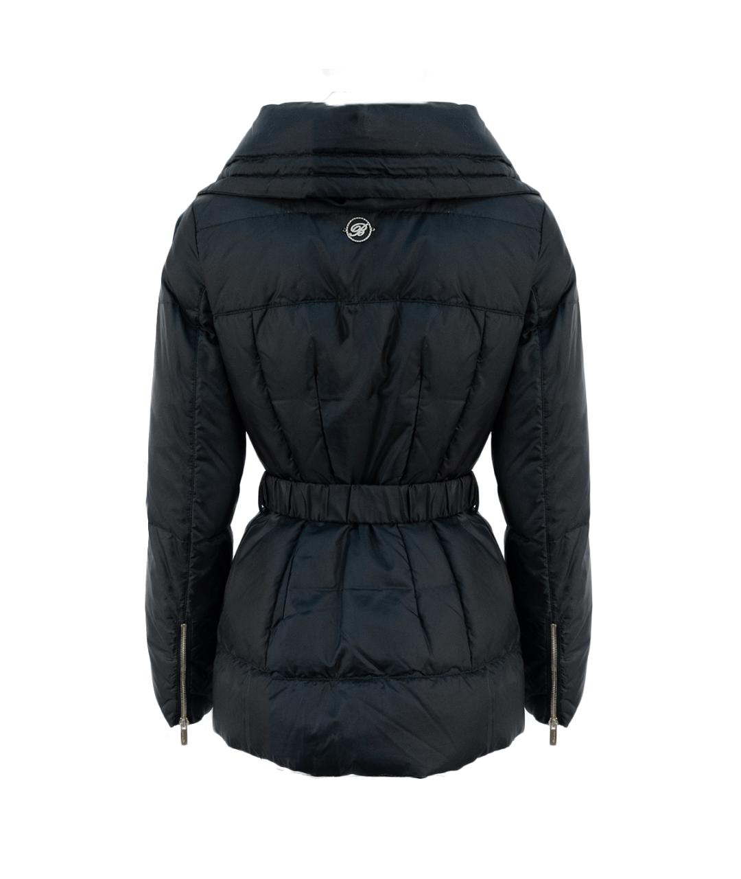 BLUMARINE Черная полиамидовая куртка, фото 2