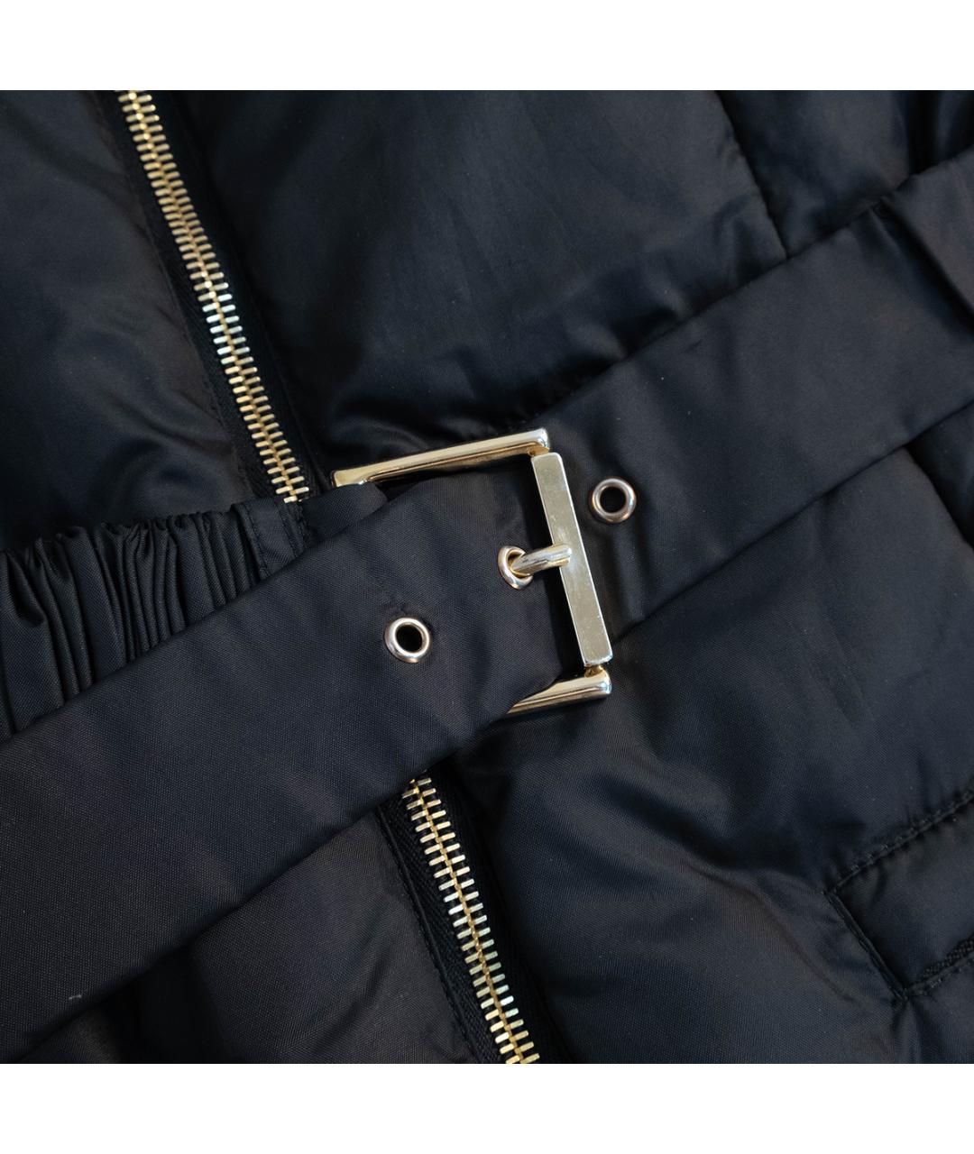 BLUMARINE Черная полиамидовая куртка, фото 4