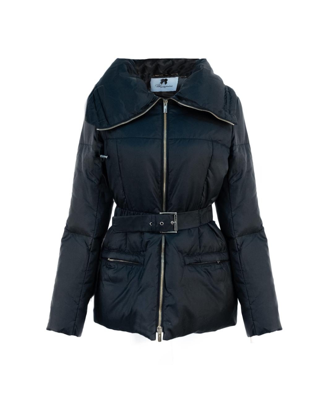 BLUMARINE Черная полиамидовая куртка, фото 1