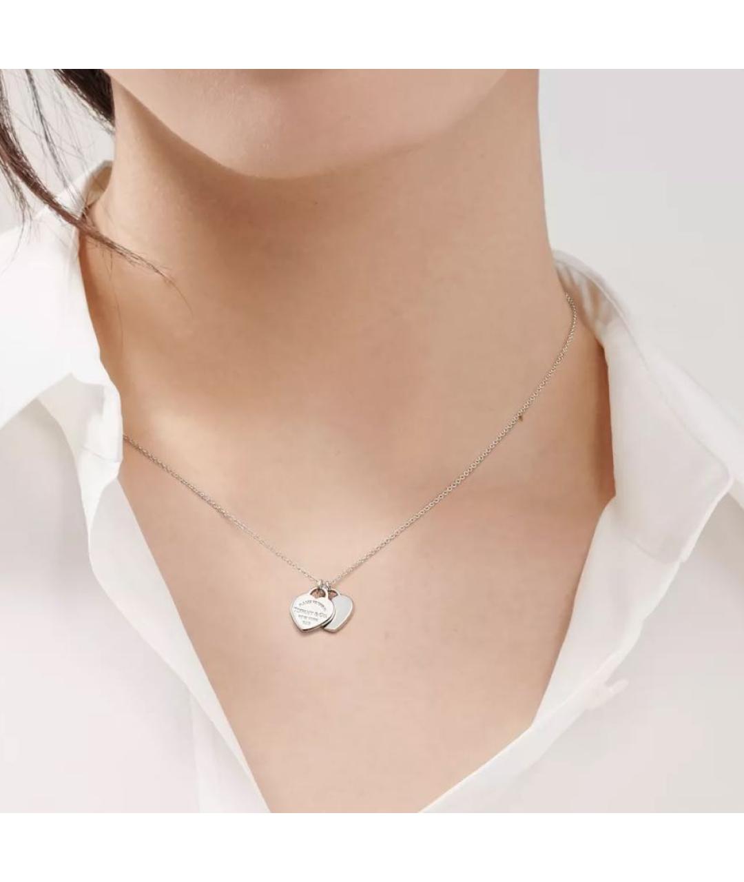 TIFFANY&CO Серебряное серебряное колье, фото 2