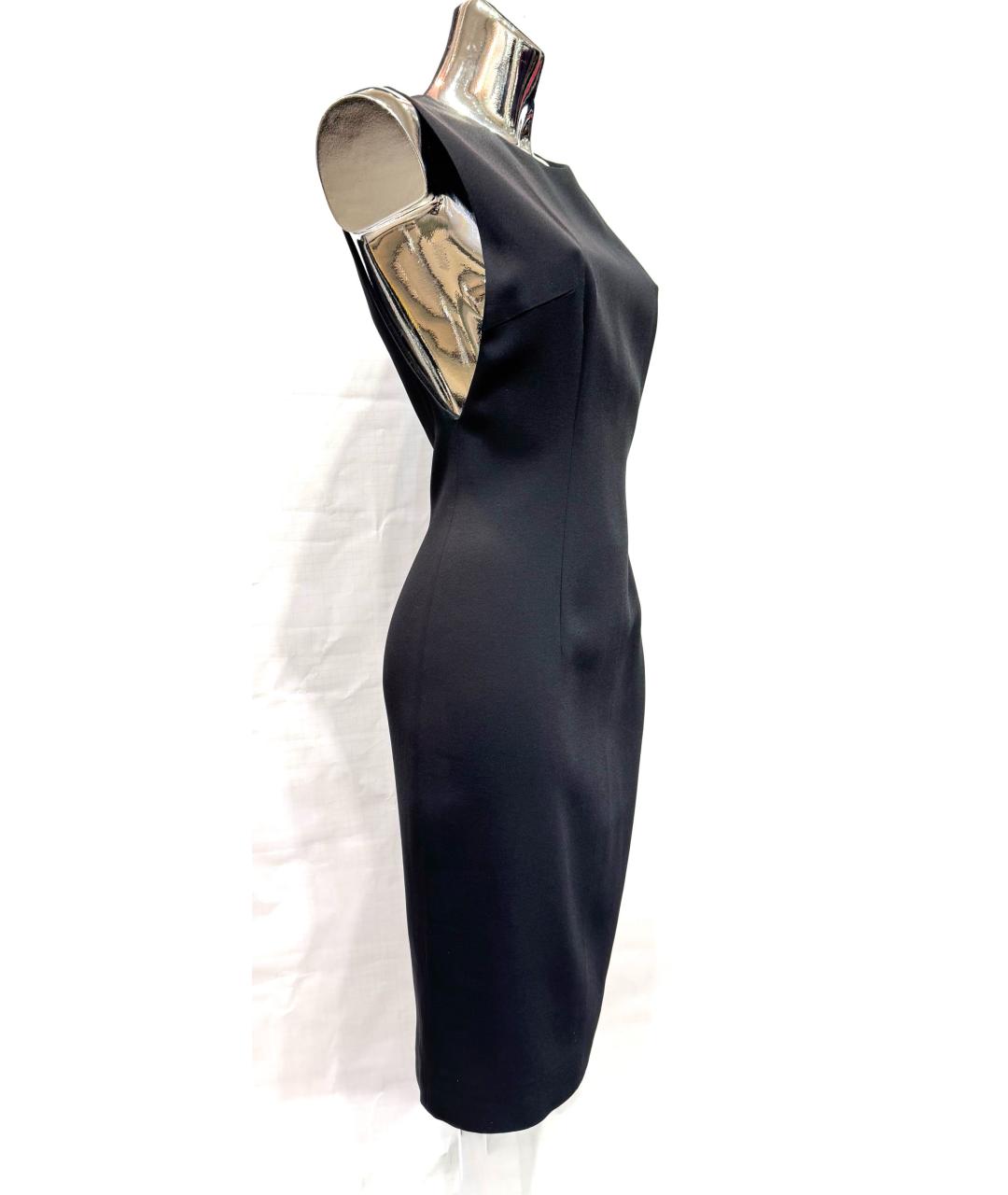 GIVENCHY Черное вискозное коктейльное платье, фото 4