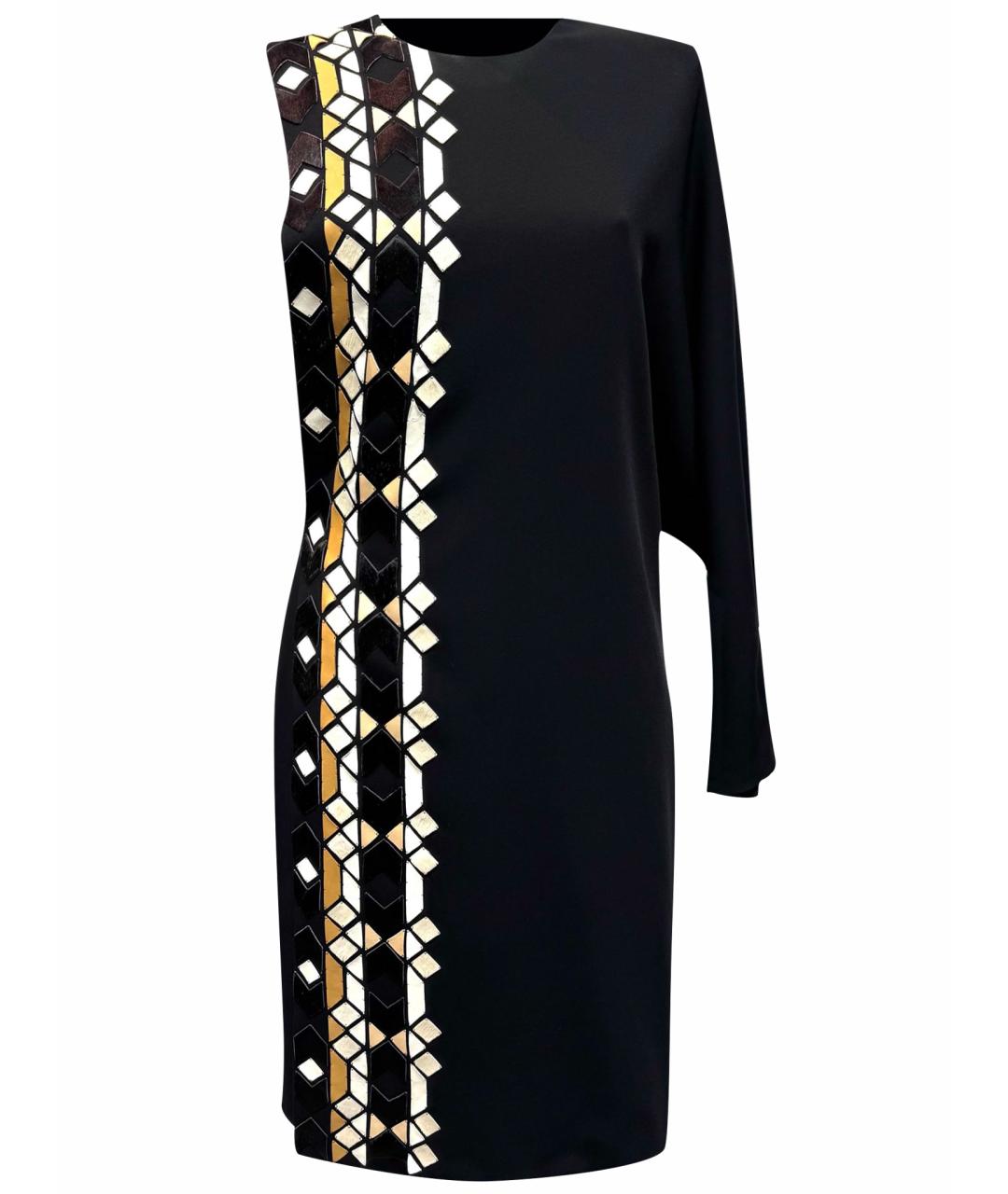 GIVENCHY Черное вискозное коктейльное платье, фото 1