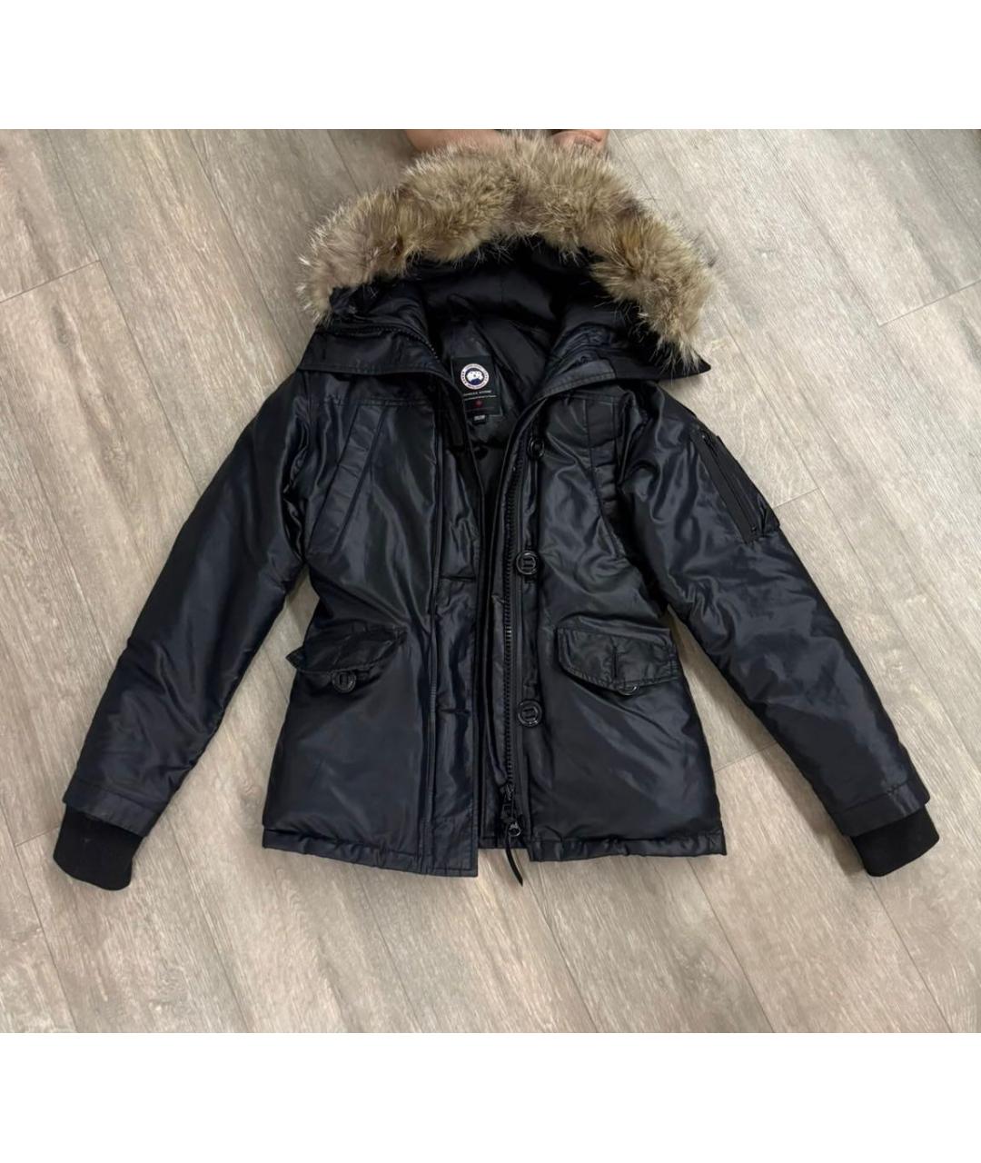 CANADA GOOSE Черная куртка, фото 5