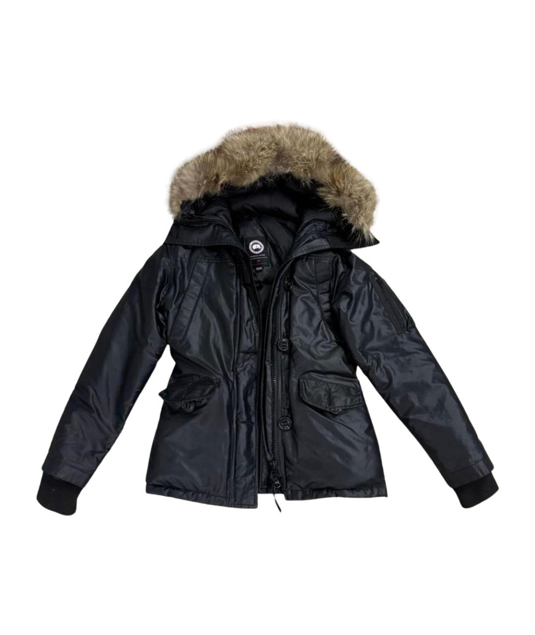 CANADA GOOSE Черная куртка, фото 1