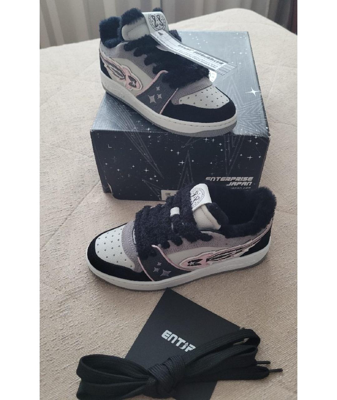 ENTERPRISE JAPAN Мульти кожаные кроссовки, фото 7