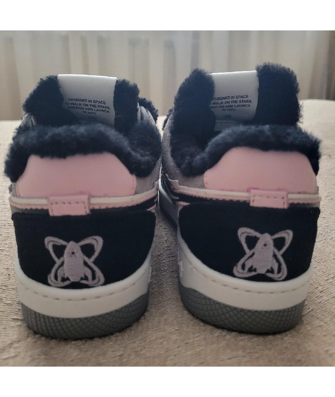 ENTERPRISE JAPAN Мульти кожаные кроссовки, фото 4