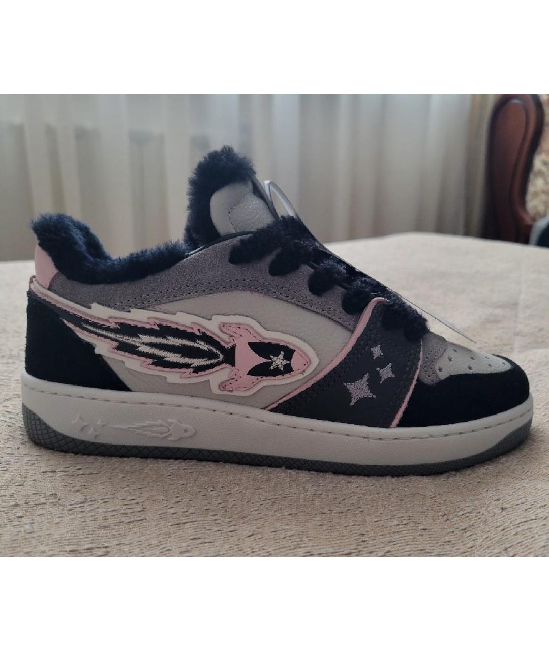 ENTERPRISE JAPAN Мульти кожаные кроссовки, фото 9