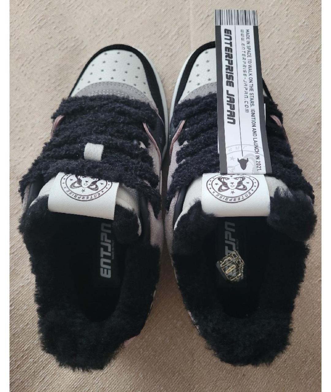 ENTERPRISE JAPAN Мульти кожаные кроссовки, фото 3