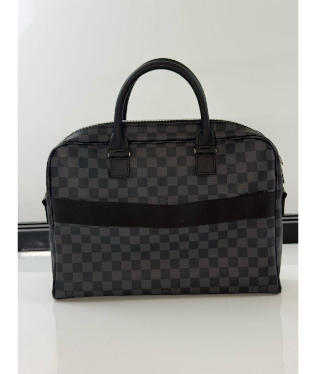 LOUIS VUITTON Кожаный портфель, фото 3