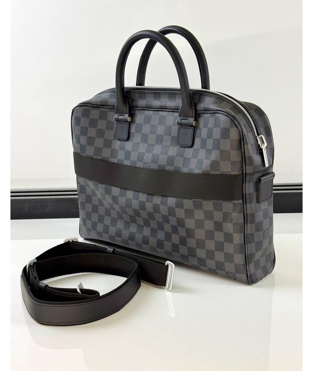 LOUIS VUITTON Кожаный портфель, фото 2