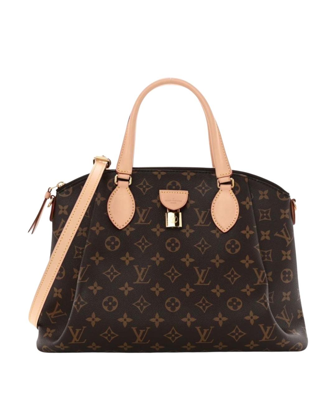 LOUIS VUITTON Коричневая сумка с короткими ручками, фото 1