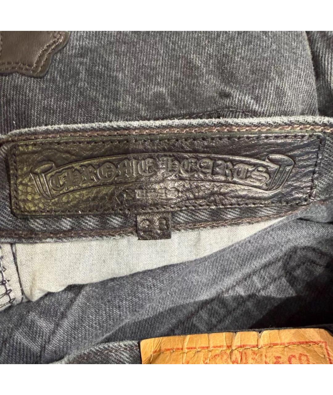 CHROME HEARTS Мульти прямые джинсы, фото 4