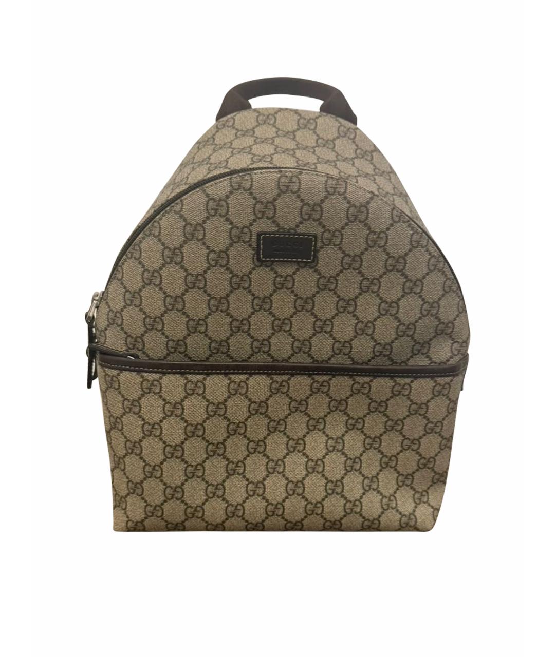 GUCCI Бежевый рюкзак, фото 7