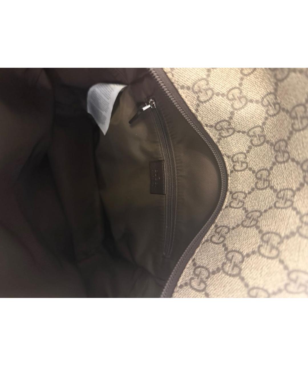 GUCCI Бежевый рюкзак, фото 4
