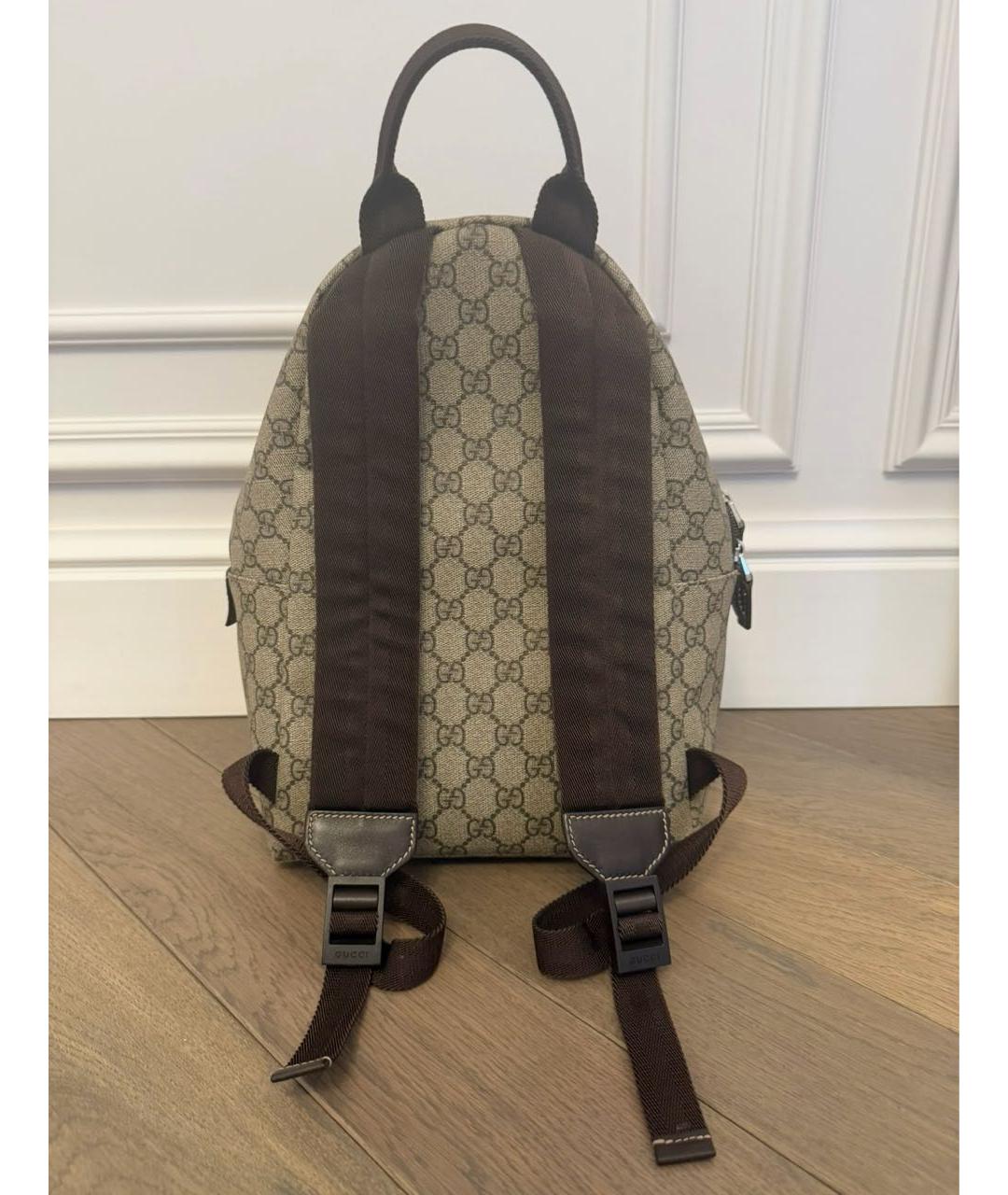 GUCCI Бежевый рюкзак, фото 3