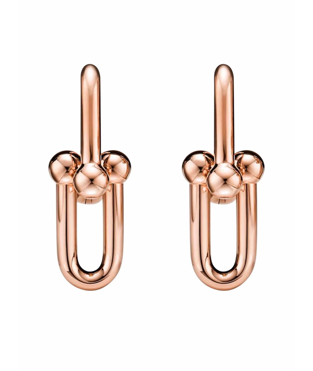 TIFFANY&CO Розовые серьги из розового золота, фото 1