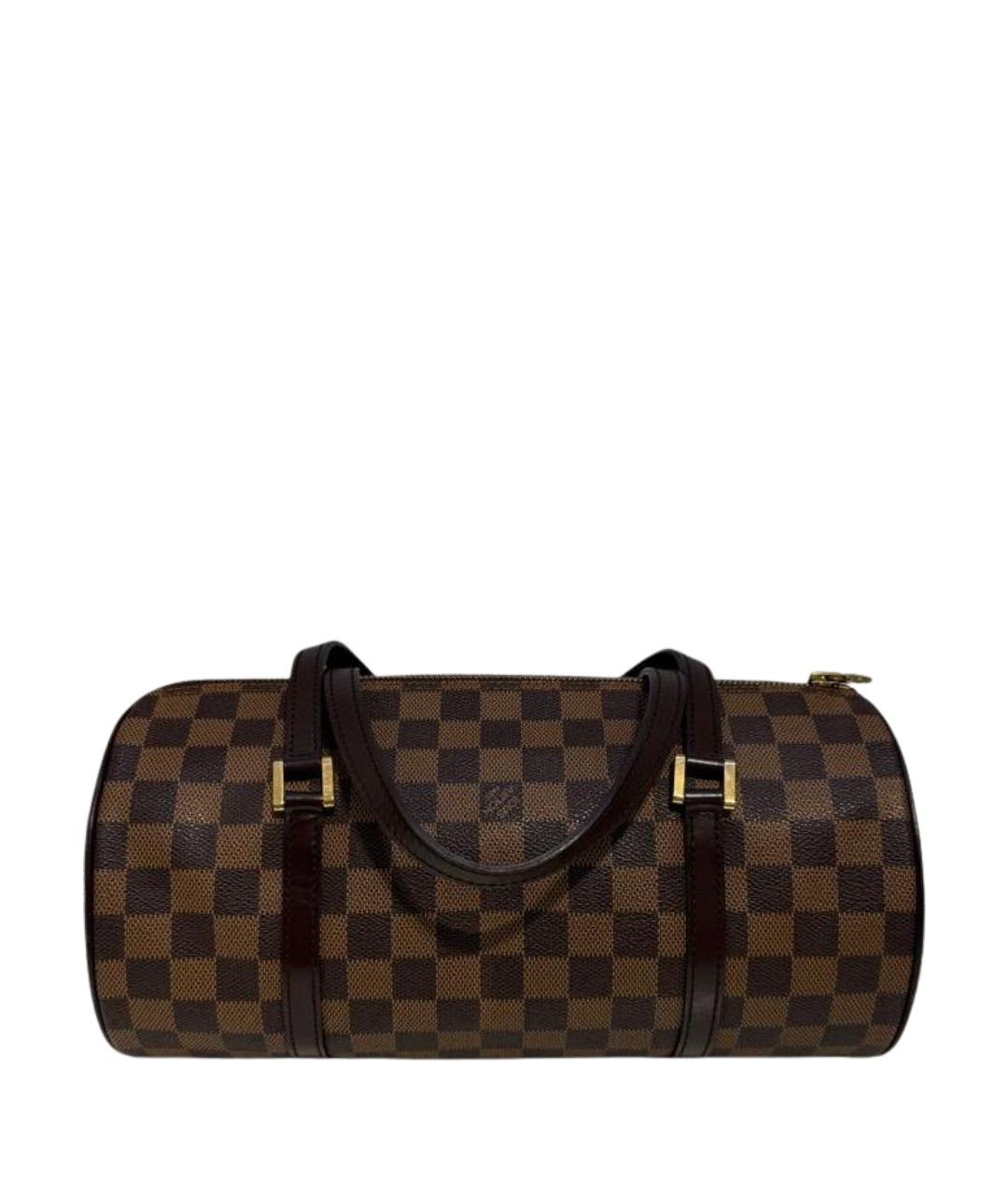 LOUIS VUITTON Коричневая сумка с короткими ручками, фото 1