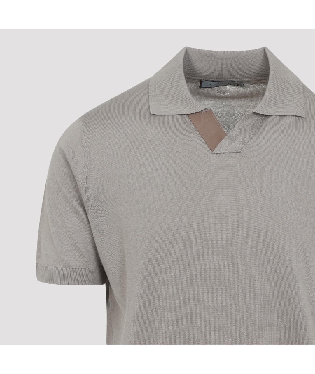 CANALI Бежевый хлопковый джемпер / свитер, фото 5