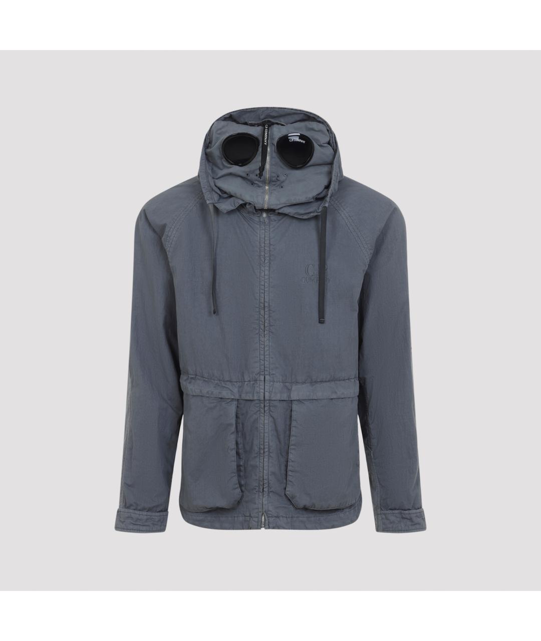 CP COMPANY Серая хлопковая куртка, фото 2