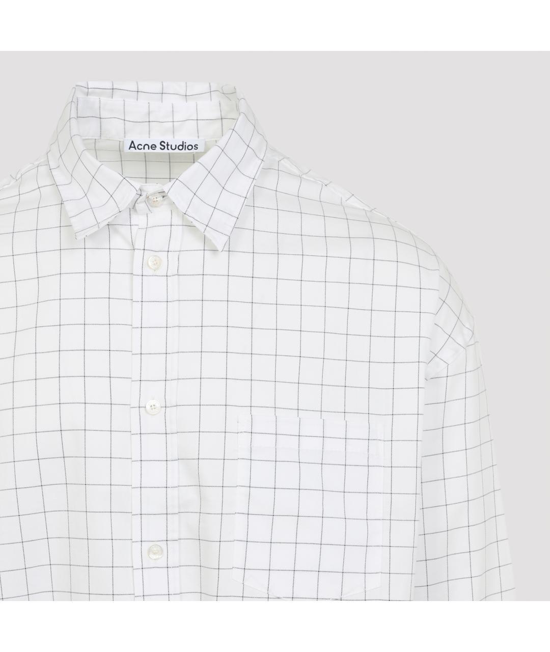 ACNE STUDIOS Мульти хлопковая кэжуал рубашка, фото 5