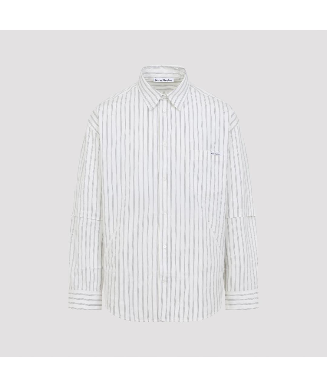 ACNE STUDIOS Мульти хлопковая кэжуал рубашка, фото 3