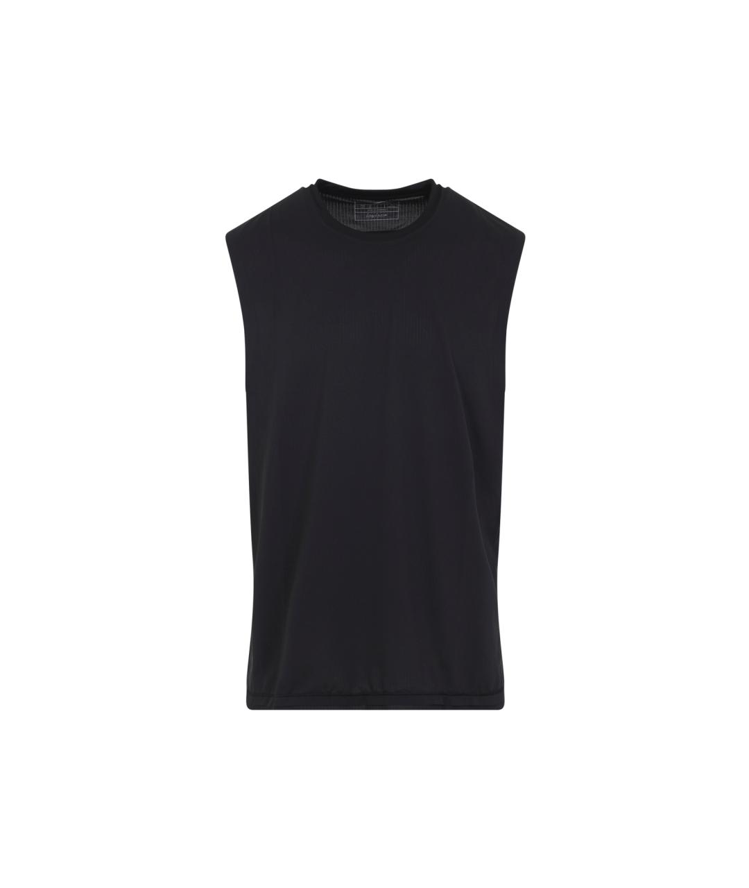 Y-3 Черная синтетическая майка, фото 1