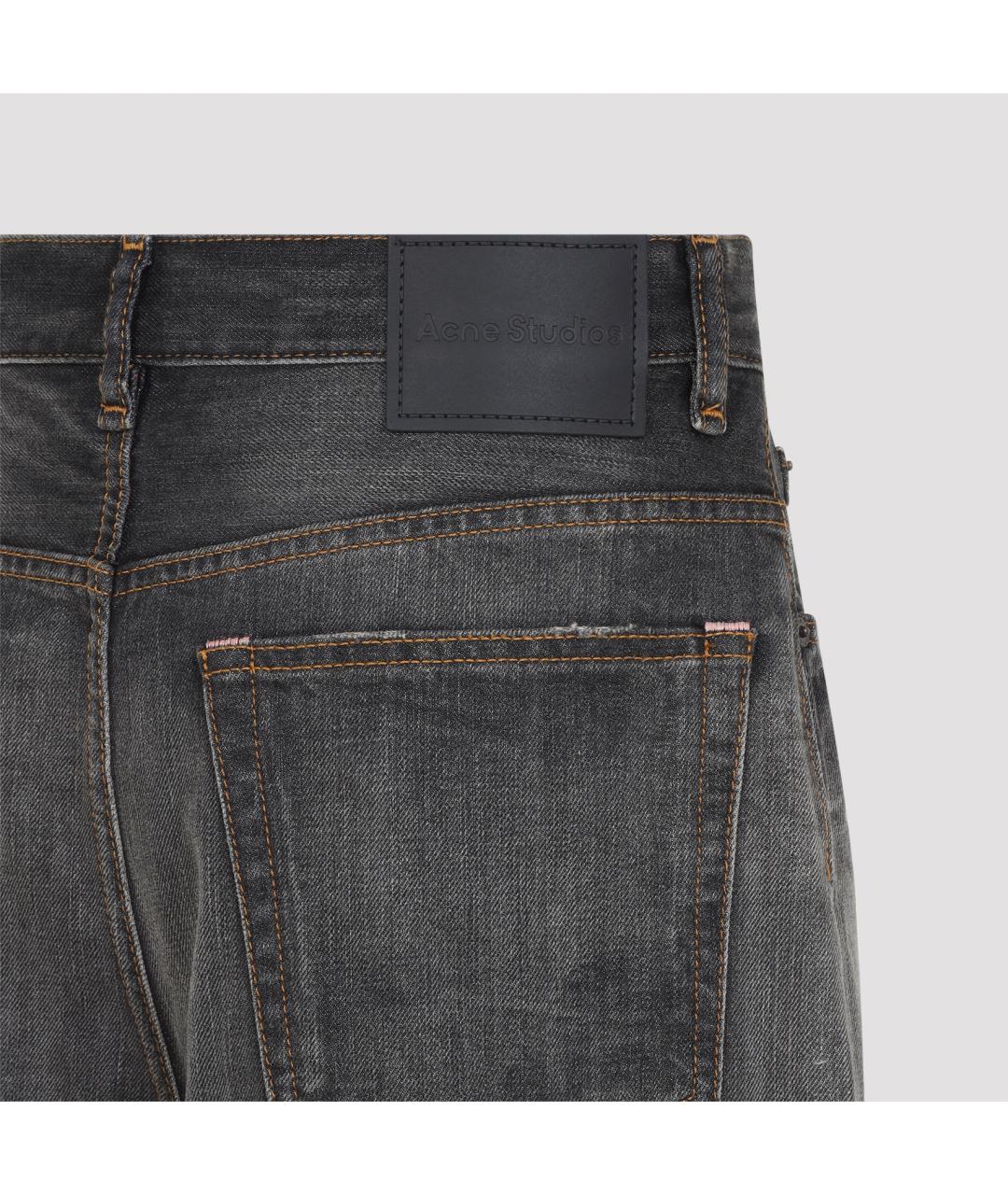 ACNE STUDIOS Черные хлопковые шорты, фото 5