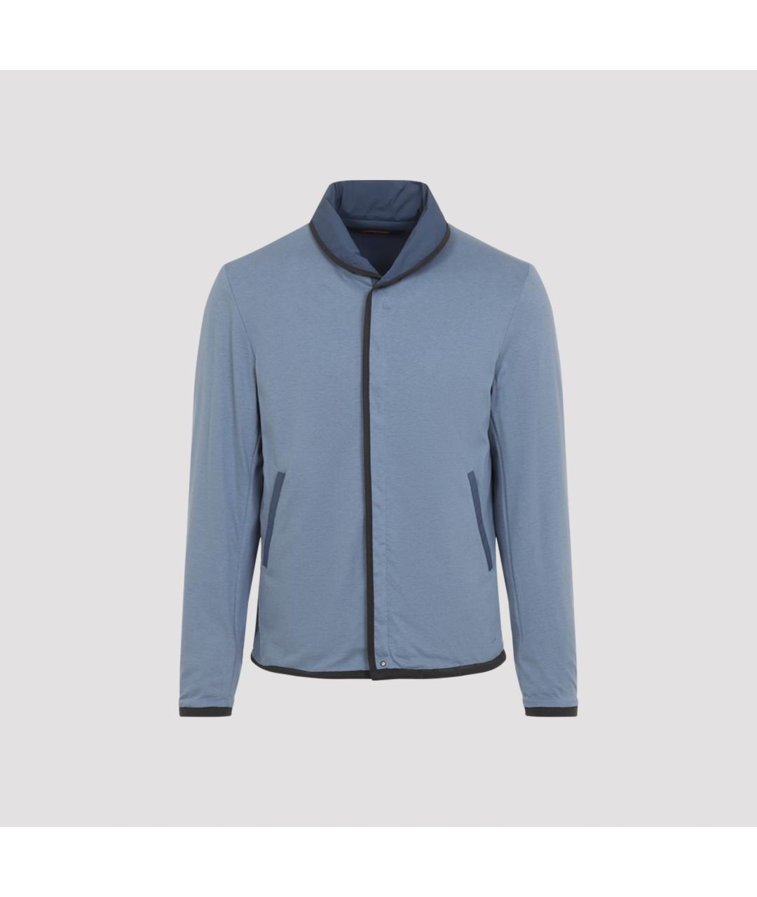 SEASE Синяя полиамидовая куртка, фото 5