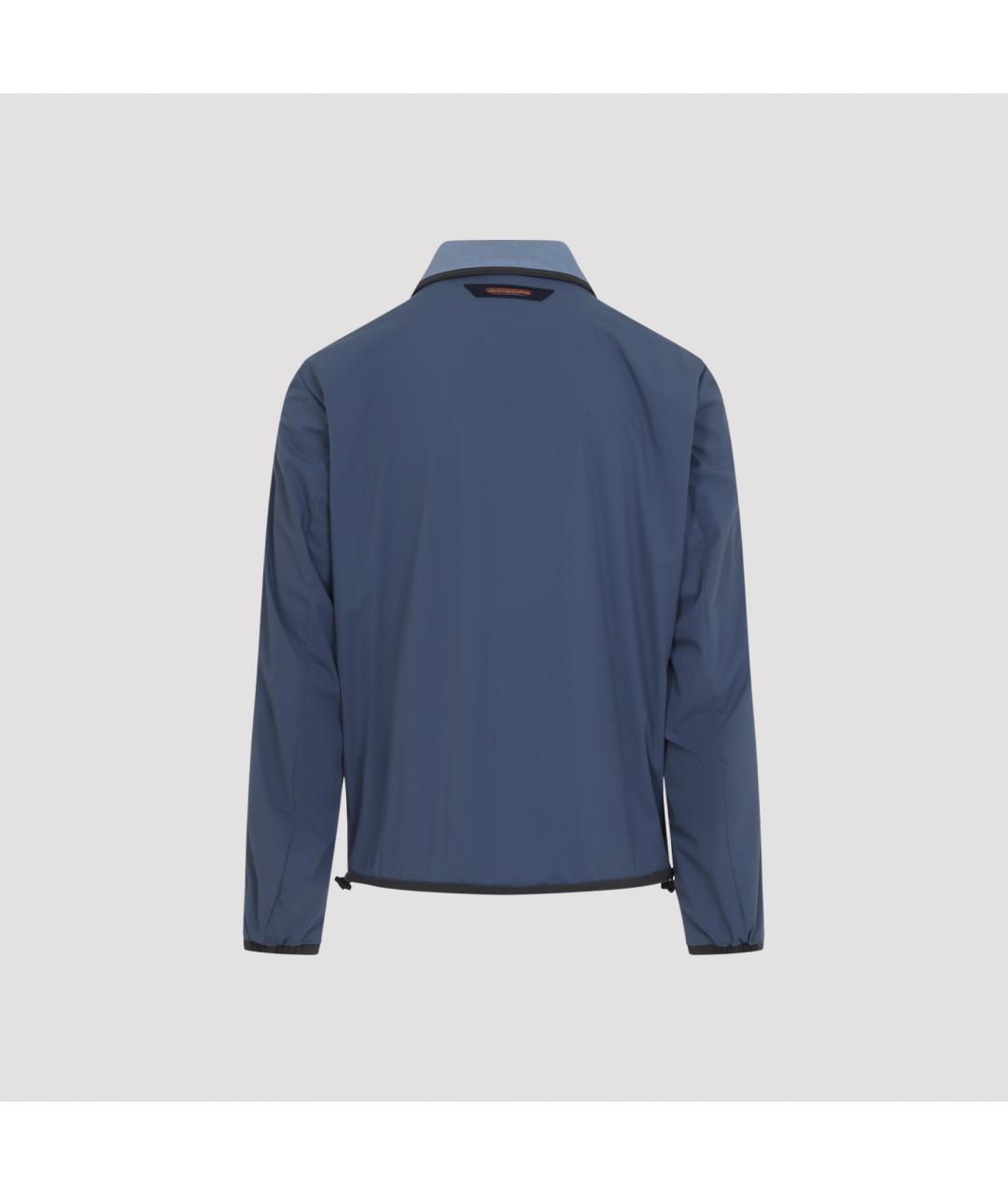 SEASE Синяя полиамидовая куртка, фото 4