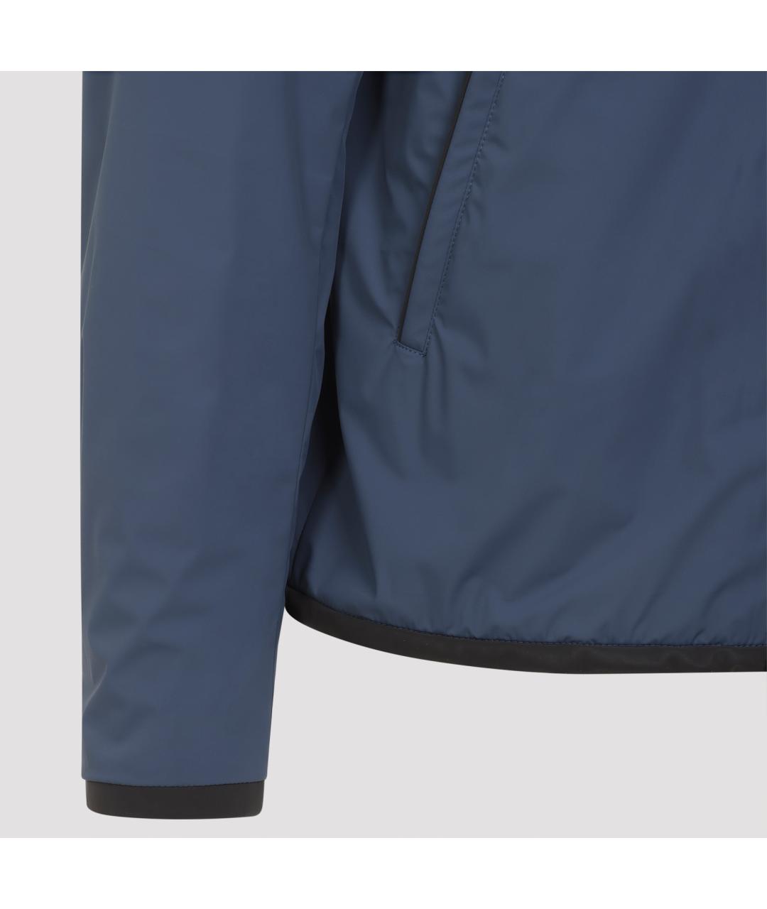 SEASE Синяя полиамидовая куртка, фото 6