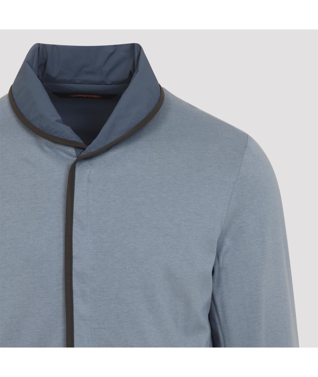 SEASE Синяя полиамидовая куртка, фото 8