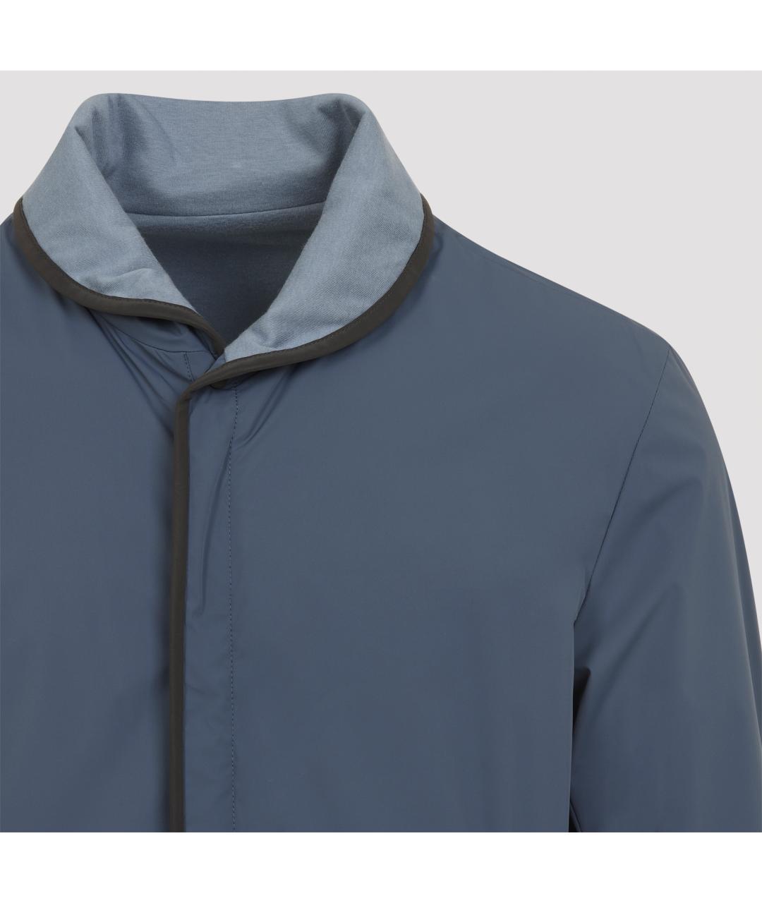 SEASE Синяя полиамидовая куртка, фото 7