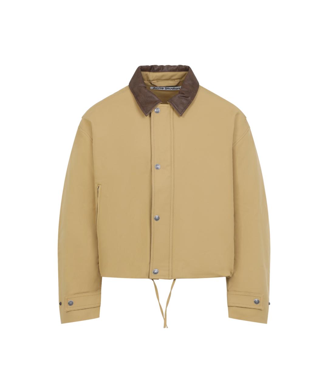 ACNE STUDIOS Бежевая хлопковая куртка, фото 1