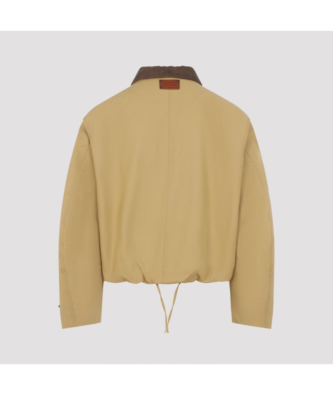 ACNE STUDIOS Бежевая хлопковая куртка, фото 4
