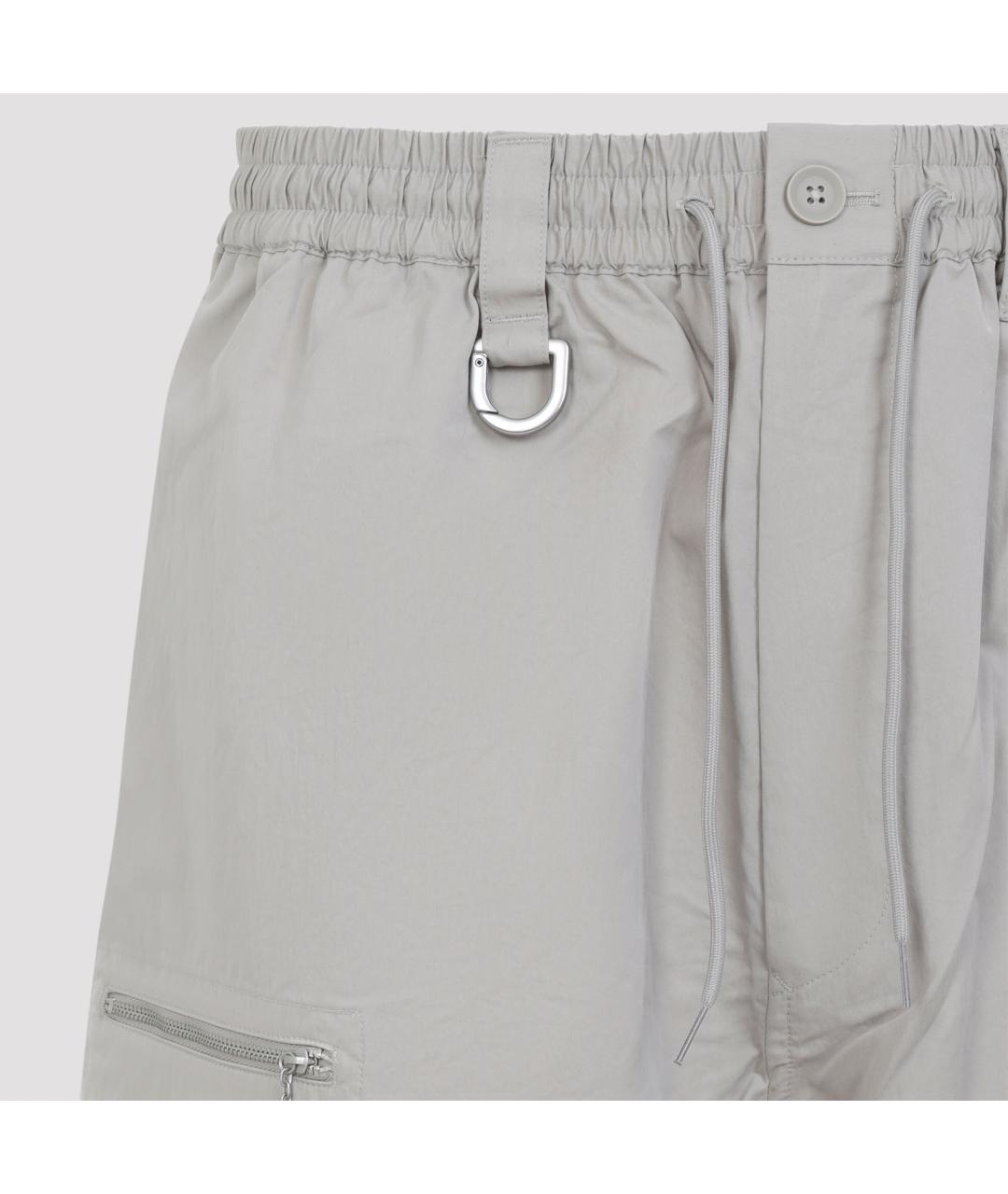 Y-3 Бежевые хлопковые повседневные брюки, фото 6